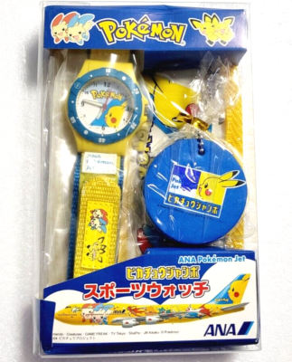 ANA限定 ポケモンJET WATCH ANA限定 ピカチュウ ポケモンジェット 腕時計