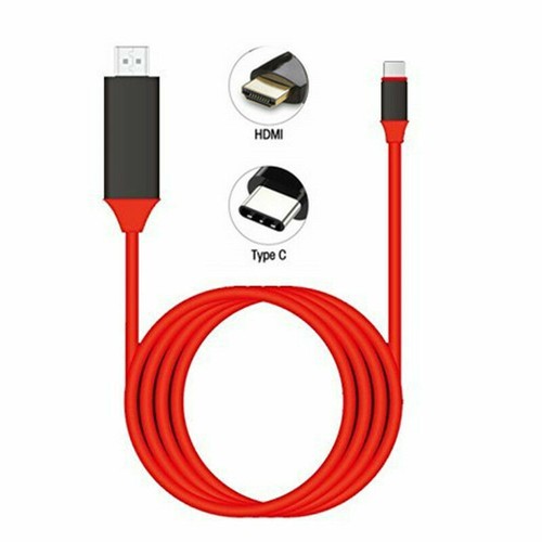 Câble adaptateur 2M USB 3.1 Type C USB-C vers 4K 2K HDMI HDTV AV TV pour téléphone PC - Photo 4/15