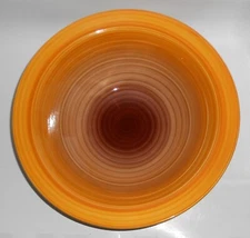 Vernon Kilns Pottery Gale Turnbull Blend #1 Decorated 13" Bowl