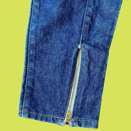 Vintage 90er Jahre Levis 900 Serie Knöchelreißverschluss hochtailliert Skinny Jeans 29x30 - Bild 4 von 4