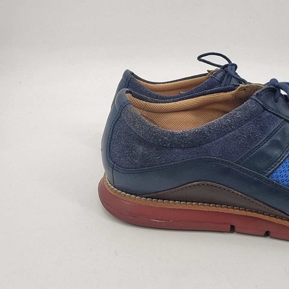 Zapatillas informales minimalistas Cole Haan Grand OS para hombre 10,5 azul marino lana cuero Foto 4 de 4