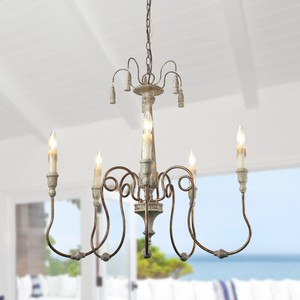 Antique 5 Light Chandeliers French Country Chandelier Lighting