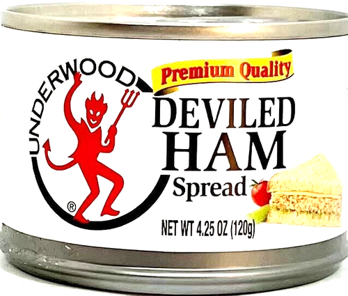 Underwood Deviled Ham Spread – 4.25 Oz Cans (Pack Of 12) – Expires 08/27/2028