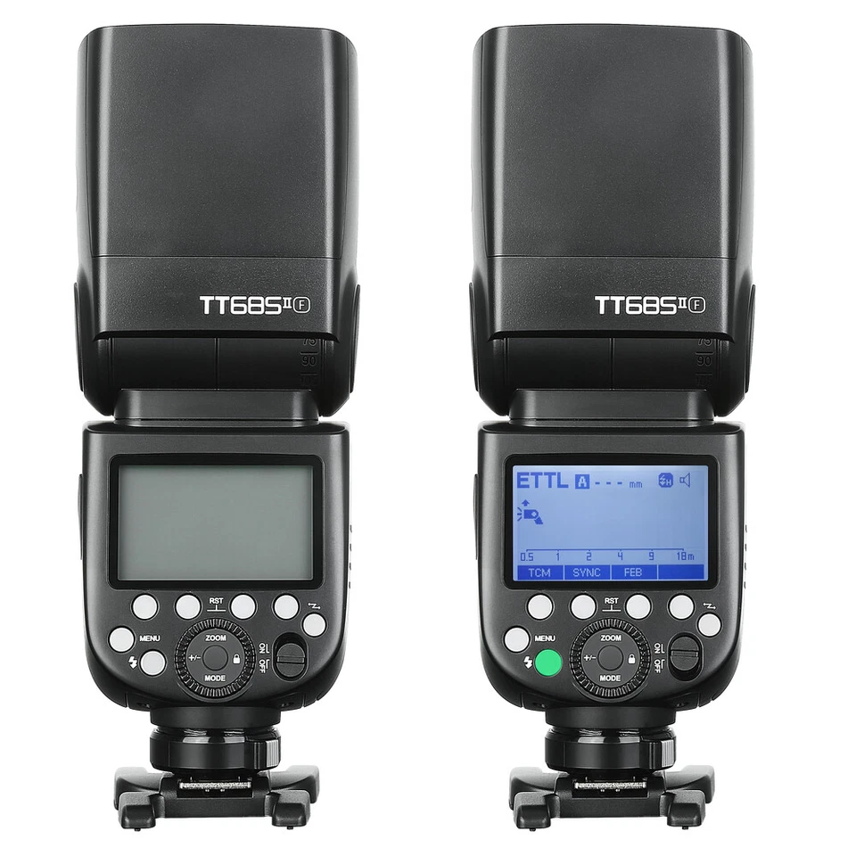 美国 Godox TT685II-F TT685F II 2.4G TTL HSS 相机 Speedlite 闪光灯 适用于富士 — 第 2/4 张图片