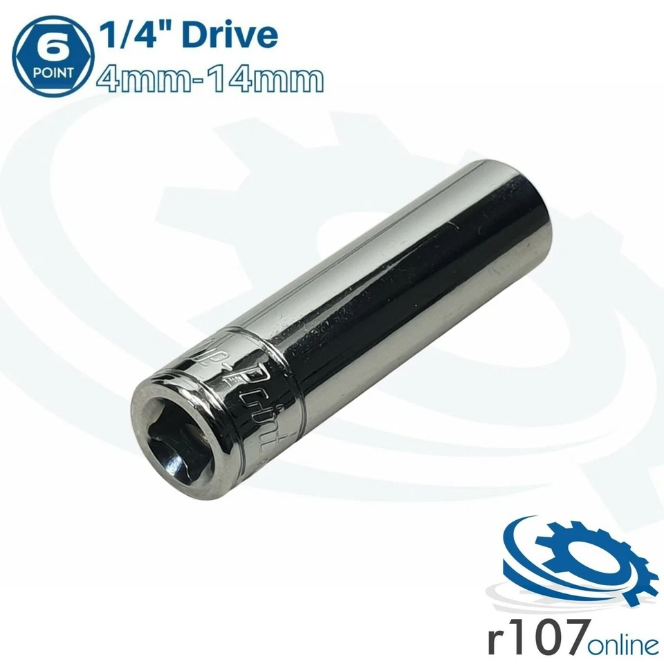 Blue Point 1/4" Deep Socket Set 4mm-14mm - As sold by Snap On - Image 3 of 3