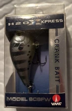 H2O Xpress CRANKBAIT MODEL SCSFW FISHING LURE Redear Sunfish 0'-6'