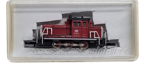 marklin Z 8865 0-6-0 BR361 838-6 Diesel Loco DB (tested) jewel case - Picture 9 of 10
