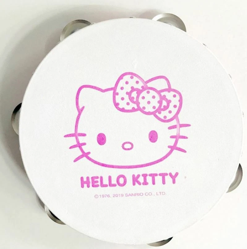 Hello Kitty 节奏乐器套装木琴手鼓蓖麻镲 — 第 4/4 张图片
