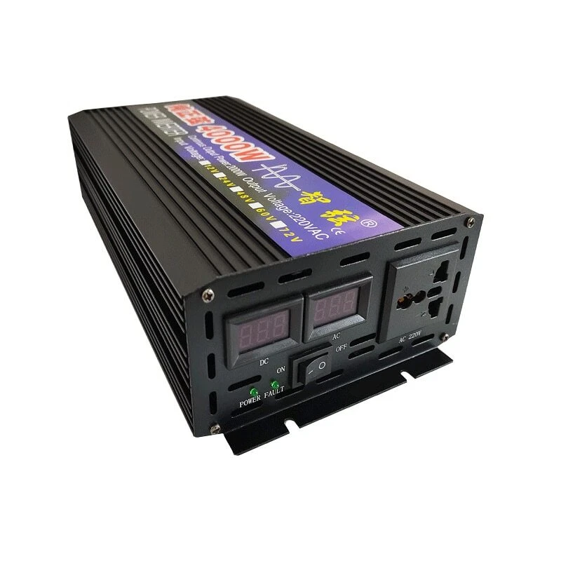 Pure Sine Wave Inverter DC 12V 24V To AC 220V Voltage Converter 2000-3000W 4000W - Image 2 of 4