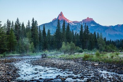 Pilot Peak Photography Print: Montana Wyoming Beartooth Rocky Mountains Picture