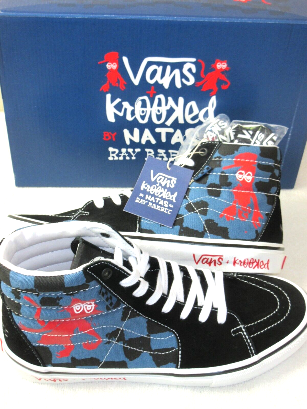 Vans Men's Skate Sk8-Hi x Krooked Natas 