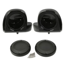 6.5" Lower Vented Fairing Speaker Pods Box Grills Fit For Harley Touring 2014-24
