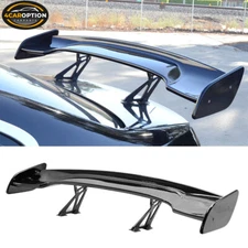 Fits Adjustable 57 Inch GT Wing Spoiler ABS Rear Trunk Spoiler
