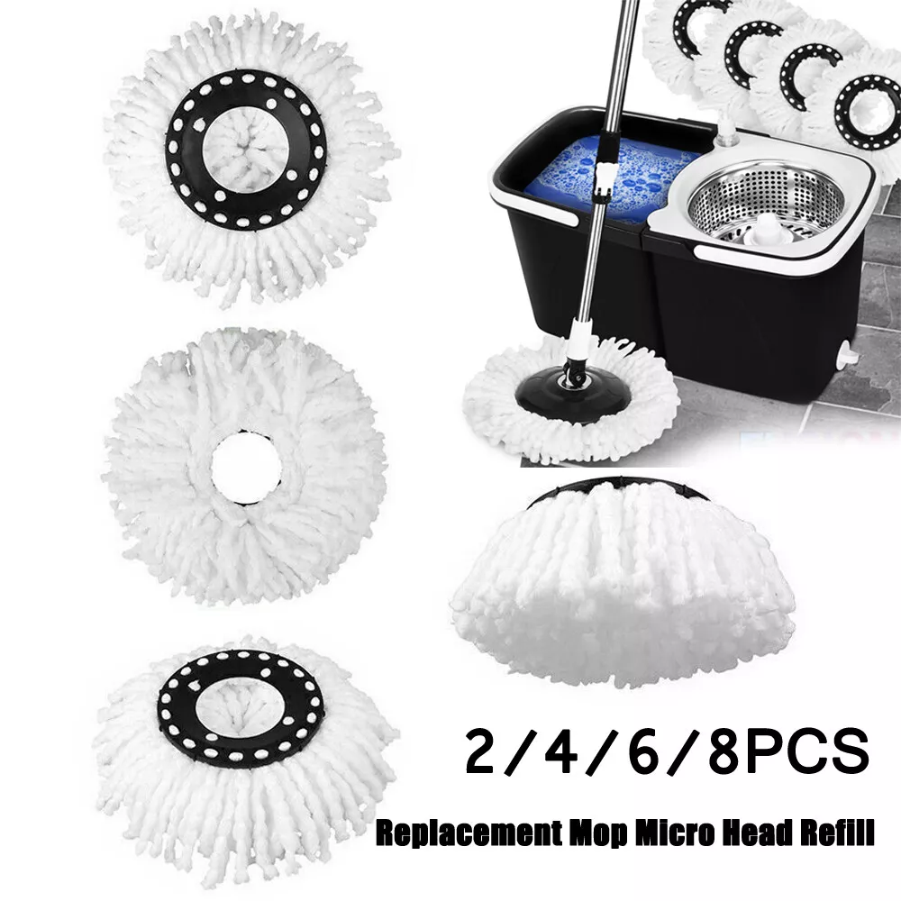 Spin mop sale replacement head
