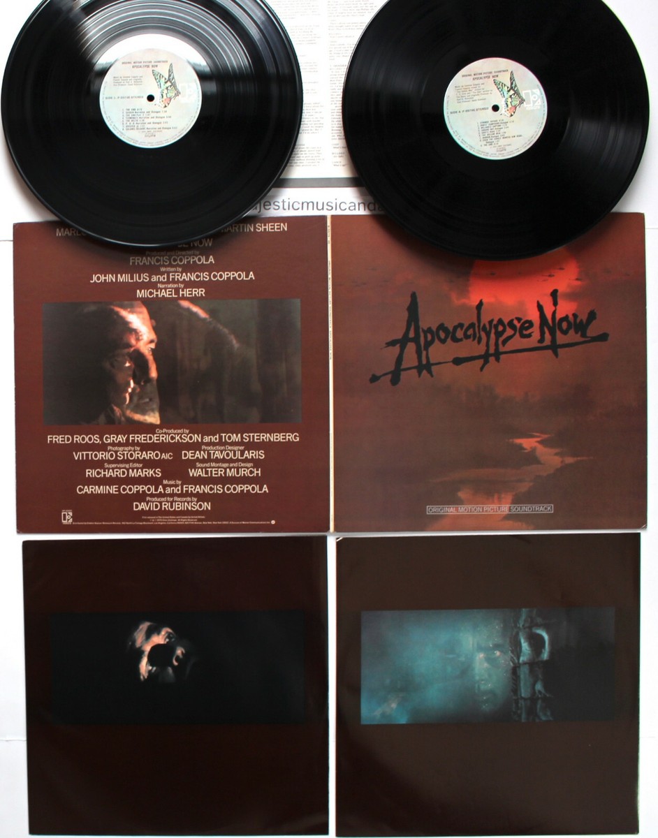 ORIGINAL 1979 APOCALYPSE NOW SOUNDTRACK VINYL LP DELUXE NM DOORS