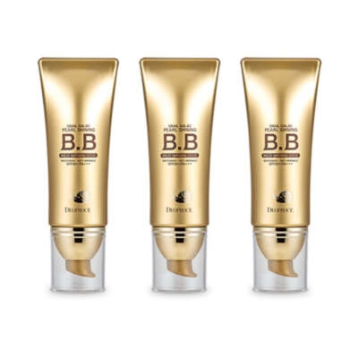 Deoproce Snail Galac-Tox Pearl Shining BB No.23 SPF50+ PA+++ 40g*3Pcs /FREE SHIP
