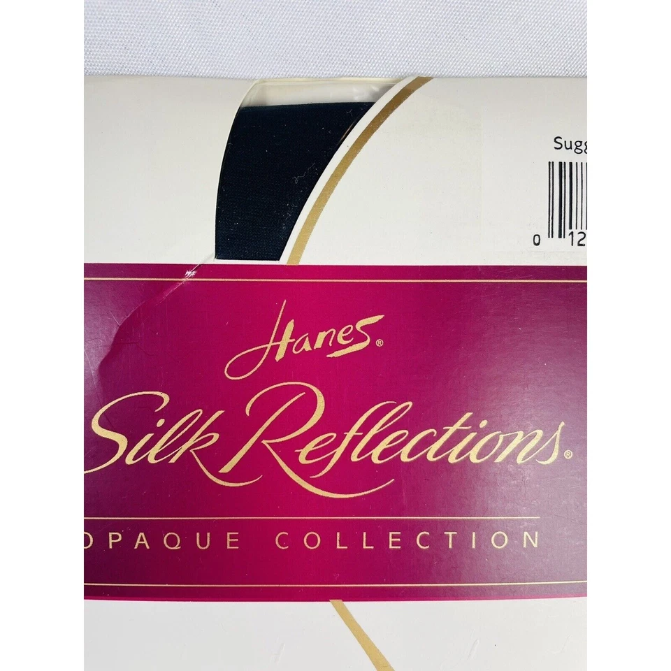 Pantimedias Hanes Silk Reflections Jet AB Microfibra Opaca Luz E37 De Colección Foto 3 de 4
