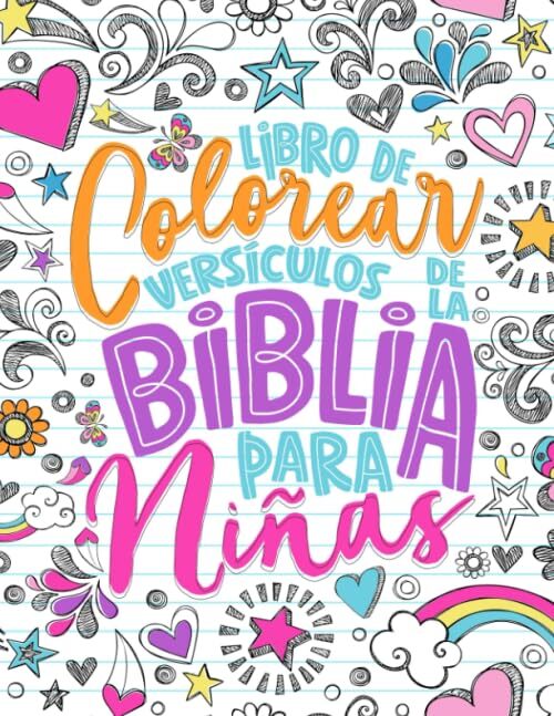 9781700813596 Libro de colorear - Versículos de la Biblia para niñas - Inspire