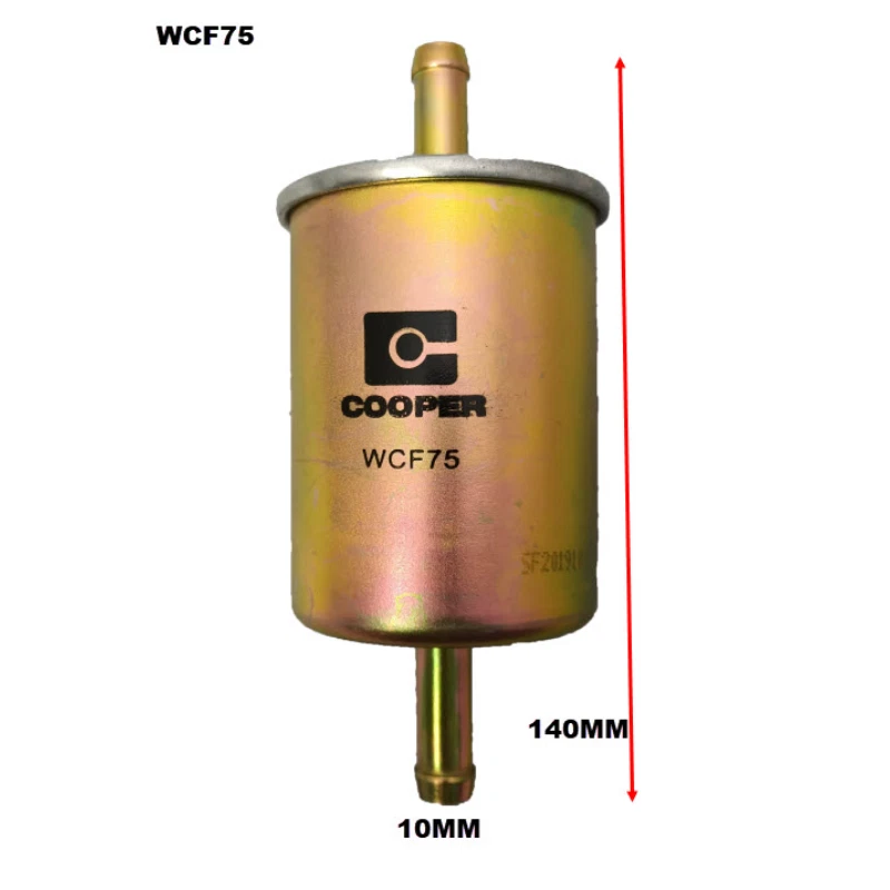 Wesfil Cooper Efi Fuel Filter Wcf75 With 10Mm Fittings Z200  