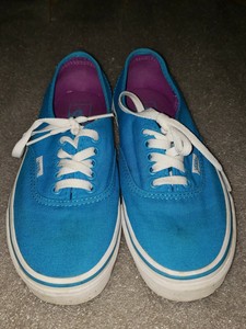 blue purple vans