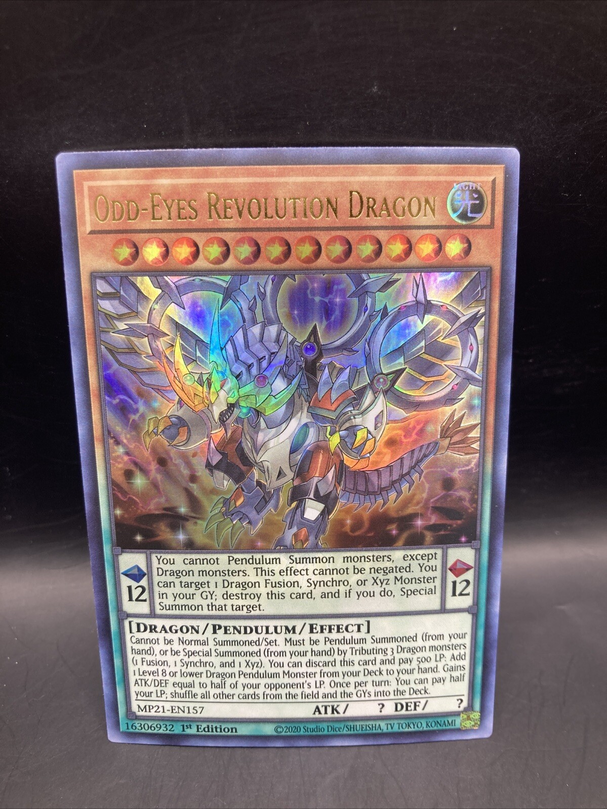 Odd-Eyes Revolution Dragon MP21-EN157 Ultra Rare 1st Edition NM YGO