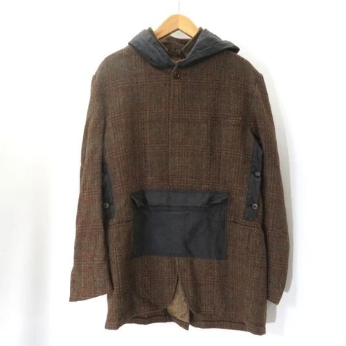 Porter Classic Hand Work Anorak Jacket 16AW Size 3 Brown Wool video thumbnail