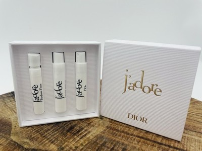 Dior J'Adore Parfum D'Eau, Eau de Parfum, l Or - 3 pc Sample - New in Box