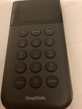 SimpliSafe SSKP3 Home Security Wireless Black Remote-Untested-Parts