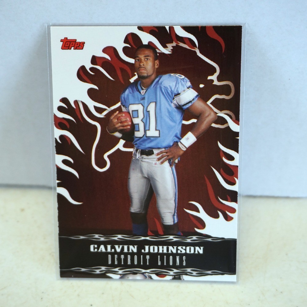 Calvin Johnson Topps Wal-Mart Red Hot Rookies #2 Base