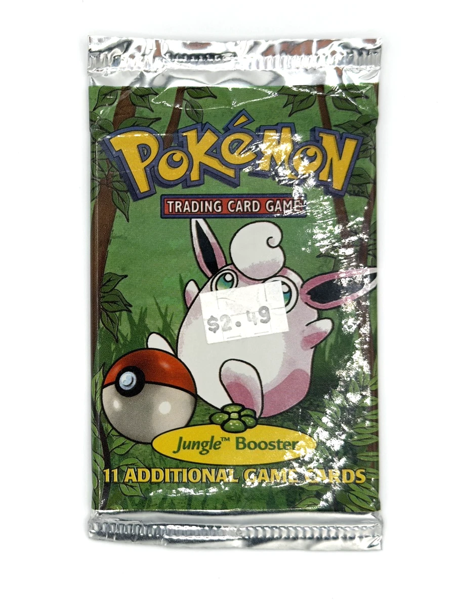 Pokémon TCG Jungle Sealed Collectible Card Game Packs in English