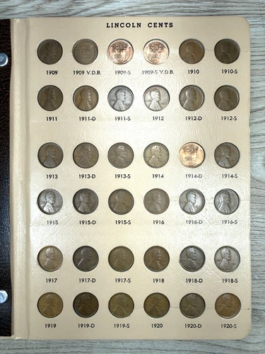 * 1909-2025 LINCOLN CENT SET- 312 COINS- BU COINS/ SEMI KEYS/ PRICED TO SELL🔥 *