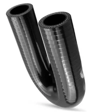 180 Degree Coupler U Bend Shape Elbow Silicone 1 inch 5.1 inches 2.75 inches