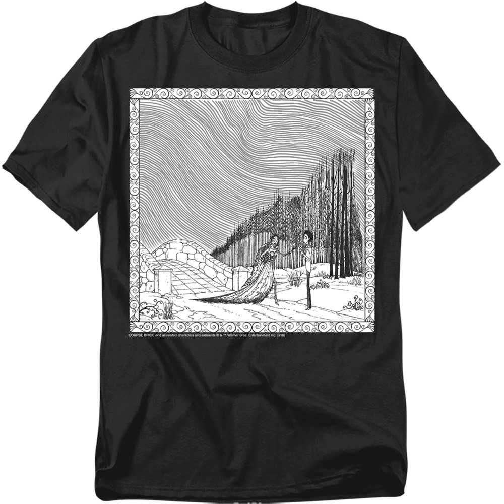 Novia Cadáver - Mi Querida - Camiseta De Manga Corta Unisex Para Adultos - Negra