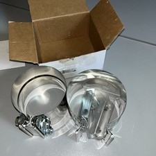 4 Inch Exhaust Clamp Lap Joint Band Stainless Steel 4 Od To 4 Id Pipes