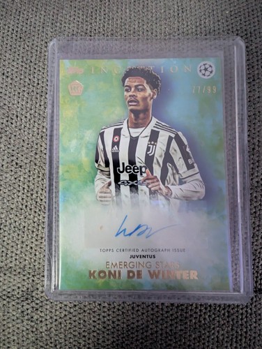 Koni De Winter RC Juventus Emerging Stars Auto /99 2022