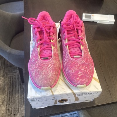 NIKE LEBRON XXI 21 GLOW IN THE DARK MULTI PINK SIZE MEN'S 8