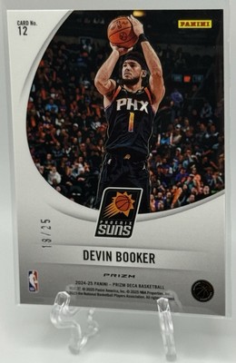 Devin Booker 2024-25 Panini Prizm Deca Downtown Bound Mojo Prizm
