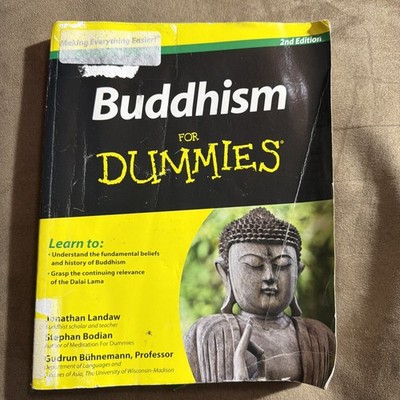 Buddhism For Dummies: Second Edition - Paperback, by Landaw Jonathan - Good
