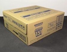 2023 POKEMON JAPANESE SCARLET VIOLET 151 BOOSTER BOX SEALED CASE OF 12