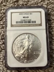 2005 $1 American Silver Eagle NGC MS69