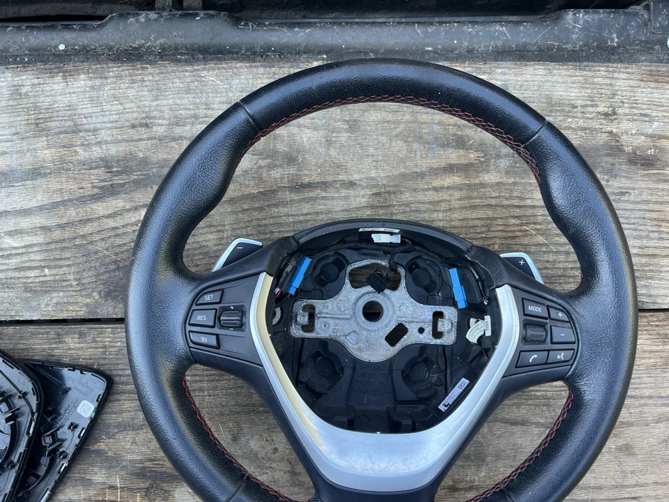 2012 - 2015 BMW F30 328I 335I ПОДОГРЕВ SPORTLINE ПОДРУЛЕВОЕ КОЛЕСО ПЕРЕКЛЮЧЕНИЯ OEM - Изображение 2 из 3