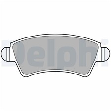 Satz Bremsbeläge Bremsklötze vorne für Peugeot 206 2A/C CC 2D 306 7A 7B | 240
