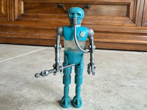 Vintage 1980 Kenner Star Wars ESB 2-1B Droid Figure 100% Complete No Repro