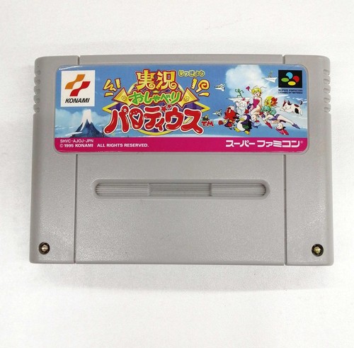 Konami Live Talk Parodius SFC Software Super Famicom