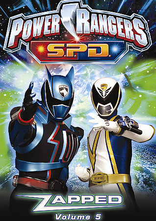 Power Rangers S.P.D. Vol. 5: Zapped (DVD, 2005) 786936293319