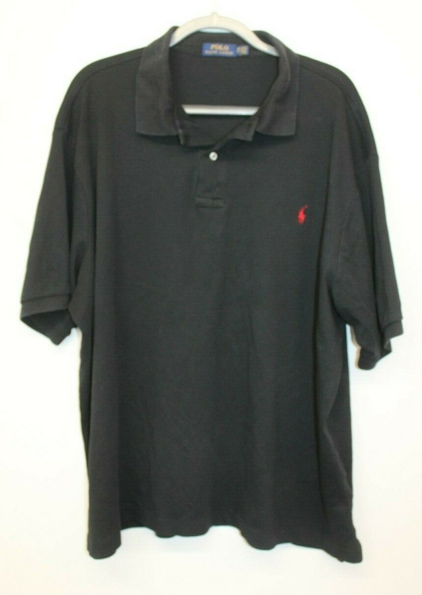 Polo Ralph Lauren Polo Shirt Men's Size 3XB Black | eBay