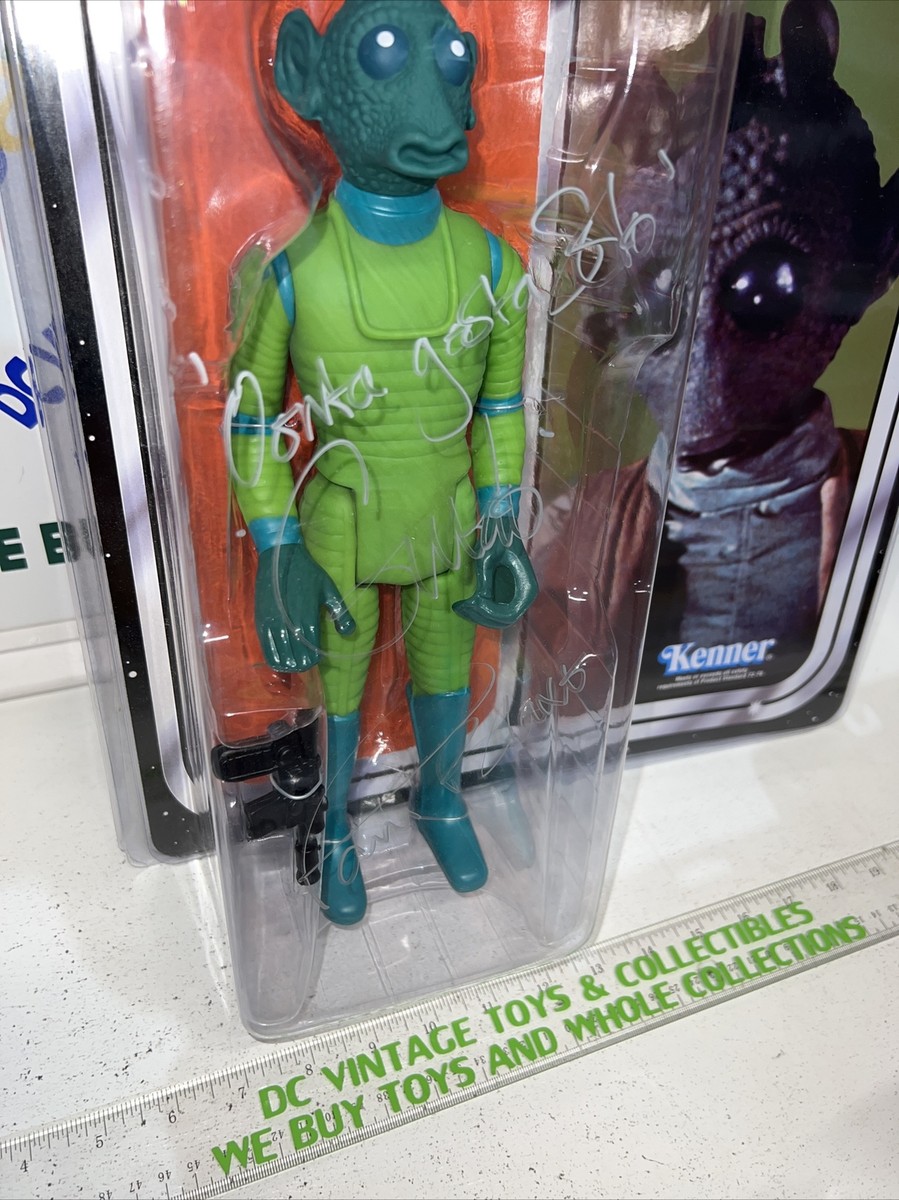 【サイン】スターウォーズ フィギュア Greedo Paul Blake /10 サイン】スターウォーズ フィギュア Greedo Paul Blake /10 送料