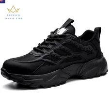 Work Safety Shoes for Men Lightweight Protective Work Sneakers Lightweight Men S