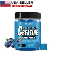 150 Counts Creatine Monohydrate Gummies - Increase Strength and Build Muscle