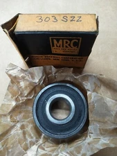 MRC 303-SZZ Deep Groove Ball Bearing 17mm x 47mm x 14mm Double-seal